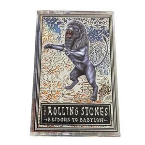 THE ROLLING STONES Bridges To Babylon Cassette Tape 1997 virgin records